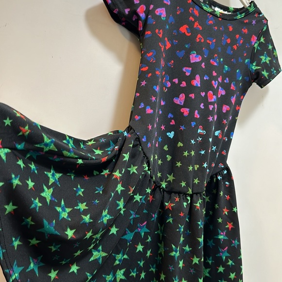 Dot Dot Smile dress size 2T drop waist black with colorful stars - NWOT! - Picture 2 of 5